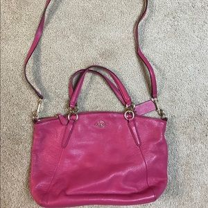 Pink Coach Purse